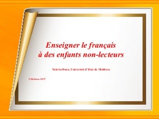 FLE non lecteurs