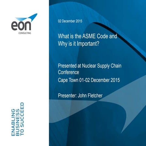 Localisation Readiness and Fabrication Code Opportunities