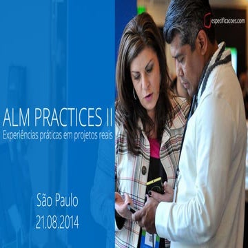 ALM Practices - Reestabelecendo o nível de serviço e construindo um Programa ...