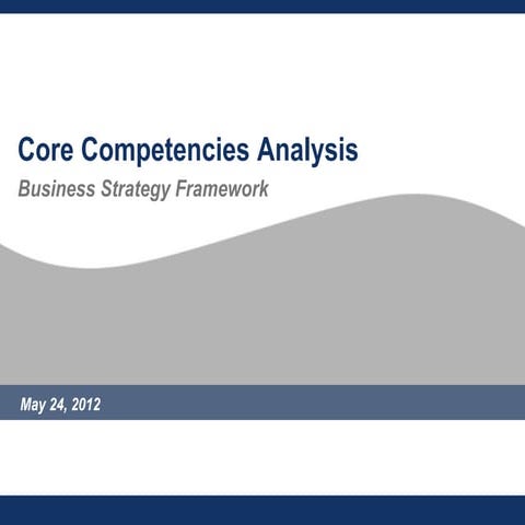 Flevy.com - Core Competencies Analysis