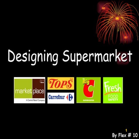Designing Supermarket