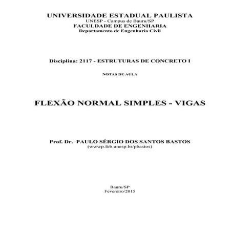 VIGAS-Flexao simples-exemplo completo