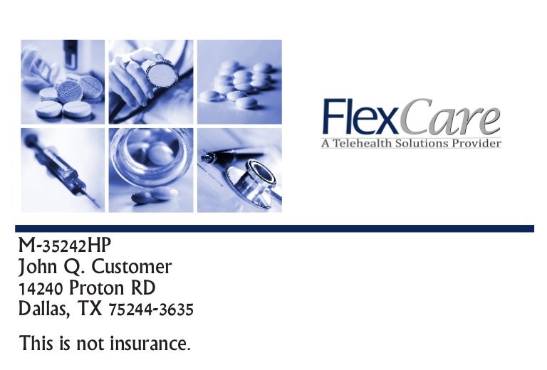 FlexCare Member Card