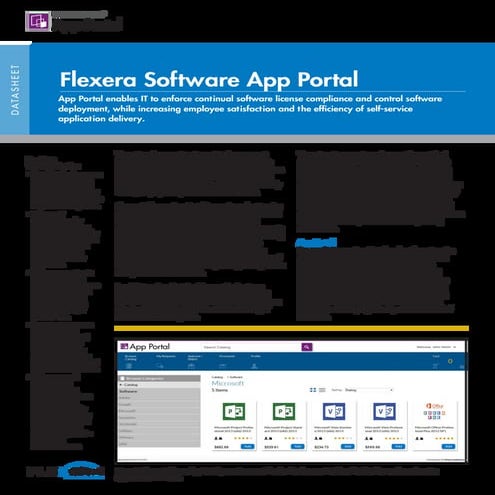 Flexera Software App Portal