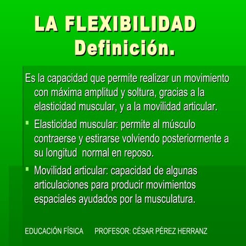 Flexibilidad