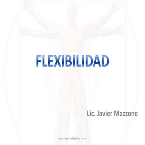 FLEXIBILIDAD - "CONCEPTOS"