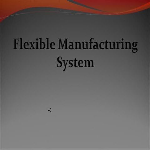 Layout of FMS | PPT