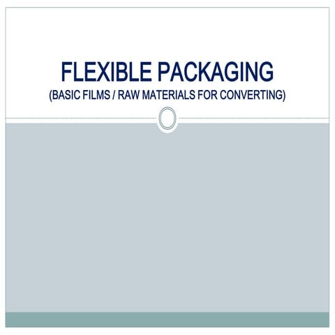 Flexible packaging materials 2013