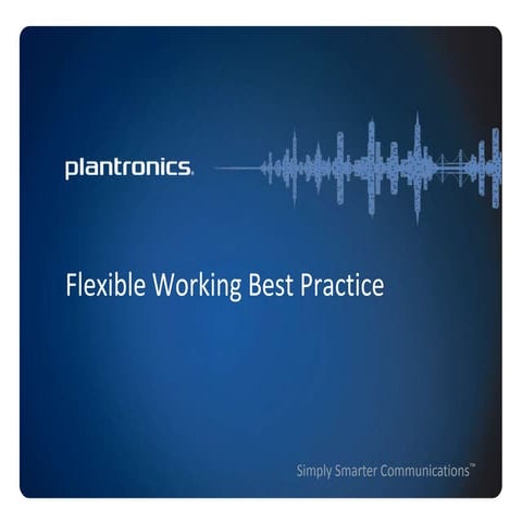 Flexible working best practice