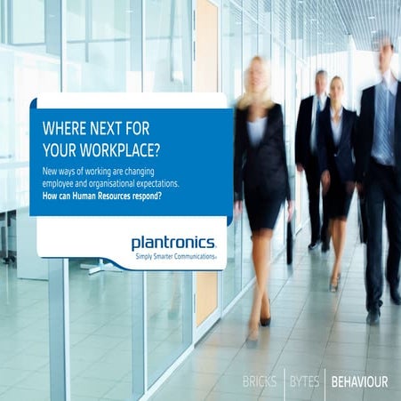 Where Next for your Workplace? - HR