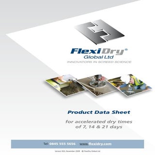 FlexiDry Datasheet