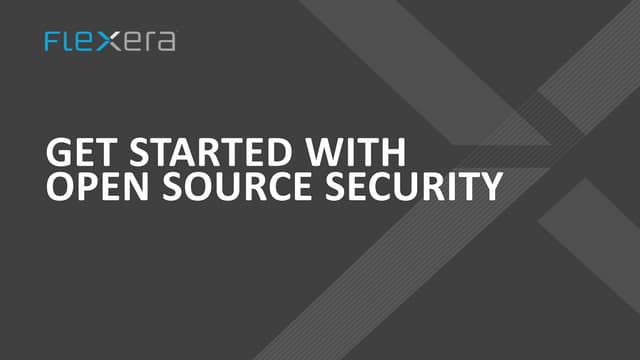 Open Source Security - It can be done easily.