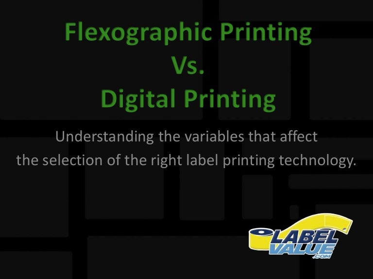 digital flexo printing