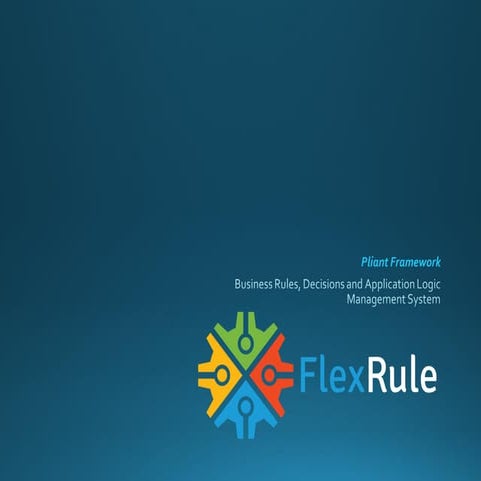 FlexRule: Business rule and decision management system