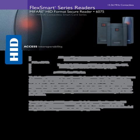 Flexsmart mifare 6075_ds_en