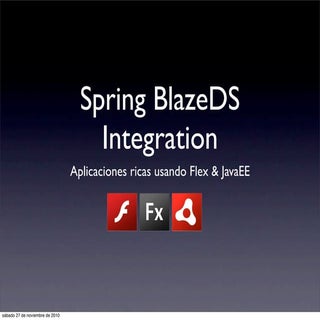 [SCD2010] Spring Flex BlazeDS Integ...