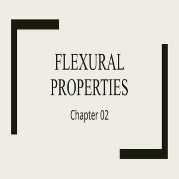 Flexural Properties of Textile Fibre.pptx