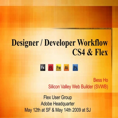 Designer & Developer Work Flow for Flex Builder