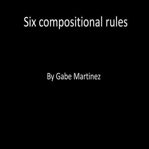 Compositional rules | PPTX