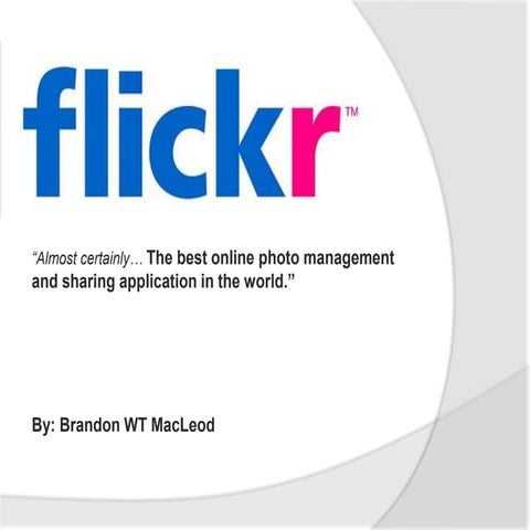 Flickr Powerpoint