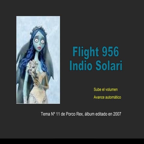 Flight 956 - Indio Solari (del álbum 