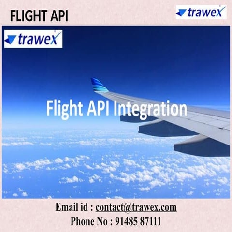 FLIGHT API | FLIGHT XML API INTEGRATION | PPTX