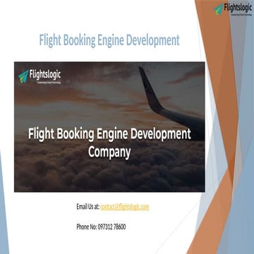Flight Booking Engine Development | Flight Booking Engine