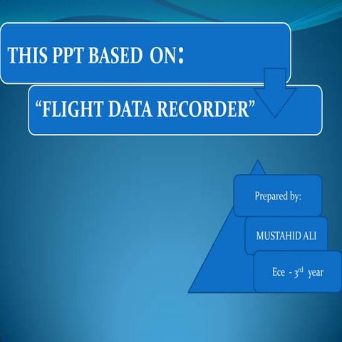 Flight data recorder