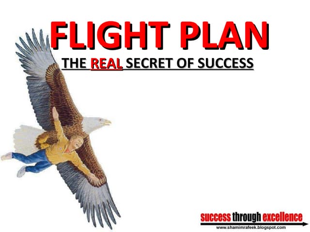 Flight Plan - The Real Secret of Success