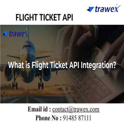 FLIGHT TICKET API | API INTEGRATION PLATFORM | PPTX