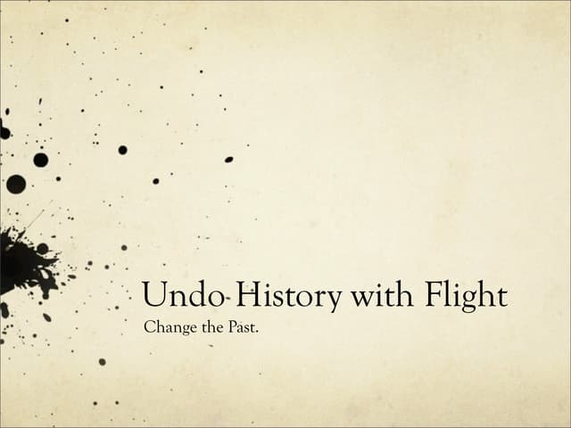 Tyler Wright - Undo History with Flight