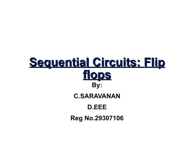 Flip flop