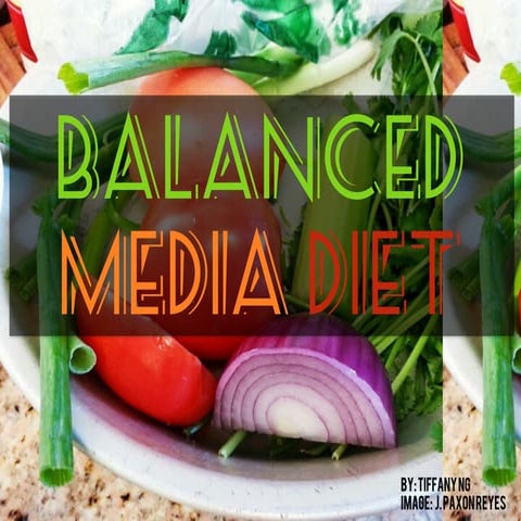 Balanced Media Diet - FILM260