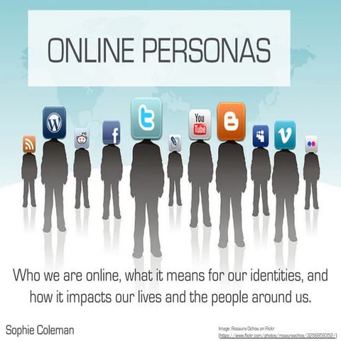 FILM 260 Flipbook - ONLINE PERSONAS