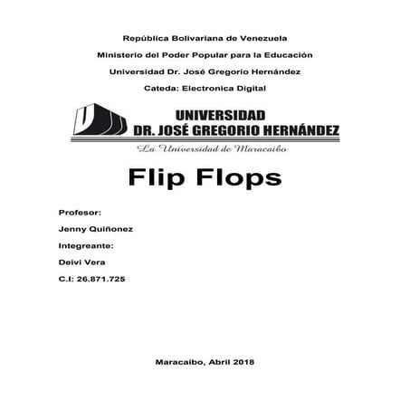 Flip flops