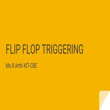 FLIP FLOP TRIGGERING.pptx