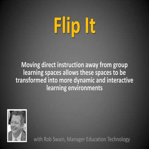 "Flip it" presentation