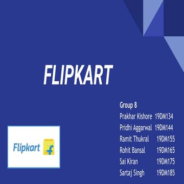 Flipkart: 