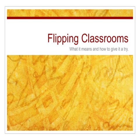 Creating Flipped Lessons 