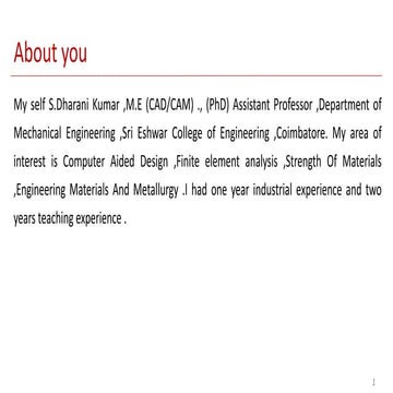 Flipped class design for cad  rca2  s.dharani kumar