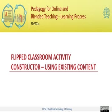 Flipped classroom activity_constructor