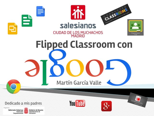 Flipped classroom con google martín...