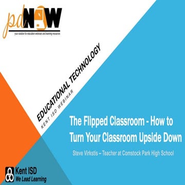 4/29/15 Flipped Classroom Webinar Presentation