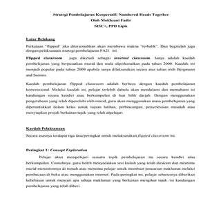 Strategi Pembelajaran Kooperatif: F...