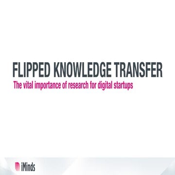 Flipped Knowledge Transfer Model