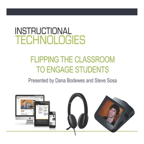 PLU: Flipping the Classroom to Engage Students