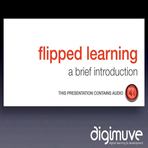 Flipped learning, a brief introduction