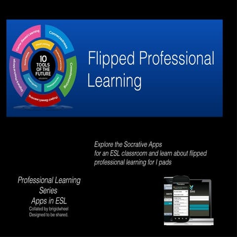 Flipped professional learning, Socratives app in esl