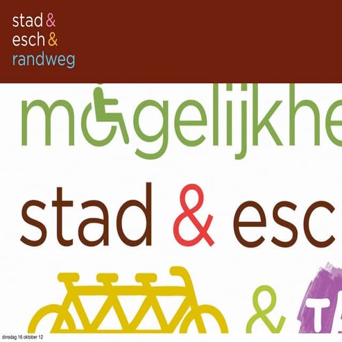 Stad & Esch studiedag: Burgerschap & Flipping the class & Spons