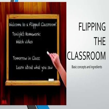 Flipping the classroom